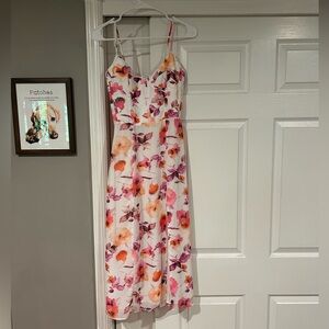 Bardot Floral Dress